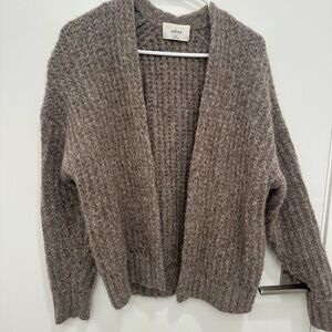 Aritzia Wilfred Women's Brown Wool Sweater